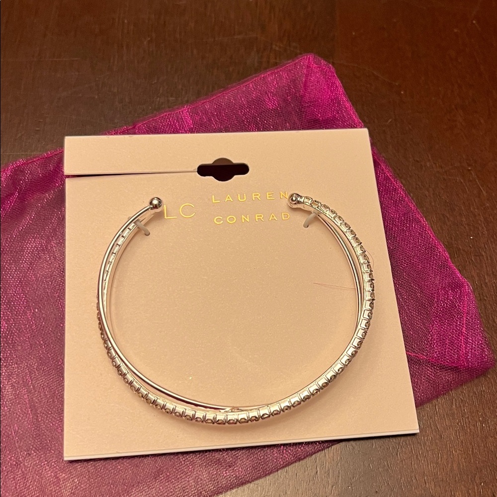 LC Lauren Conrad Silver Bracelet